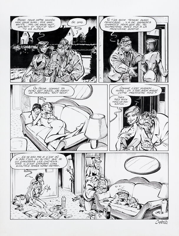 En vente - Litteul Kevin par Coyote - Planche originale
