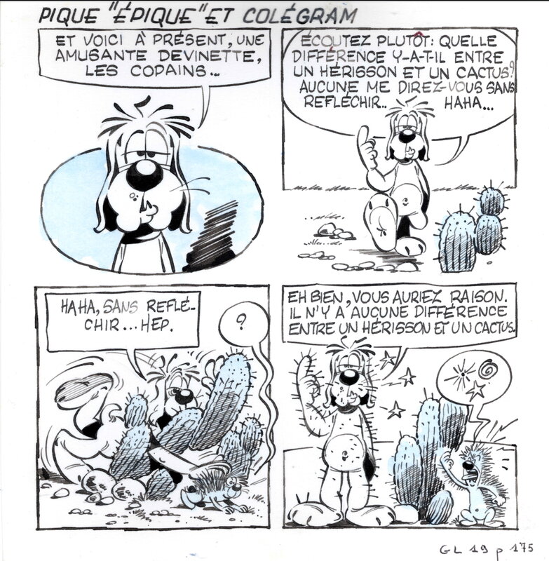 Henri Dufranne, Gotlib, Gai Luron poche (Pique