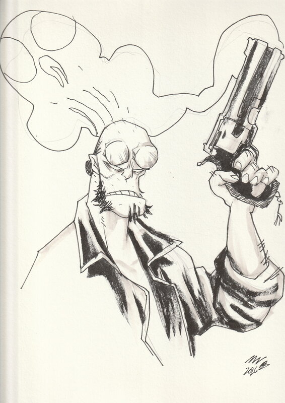 Márk László, Hellboy and Samaritan - Dédicace
