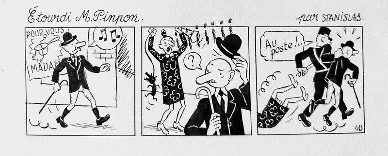 Monsieur Pinpon by Stanislas - Comic Strip