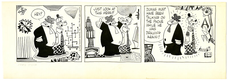 Mort Walker, Jerry Dumas, Sam's strip daily 1962 - Comic Strip