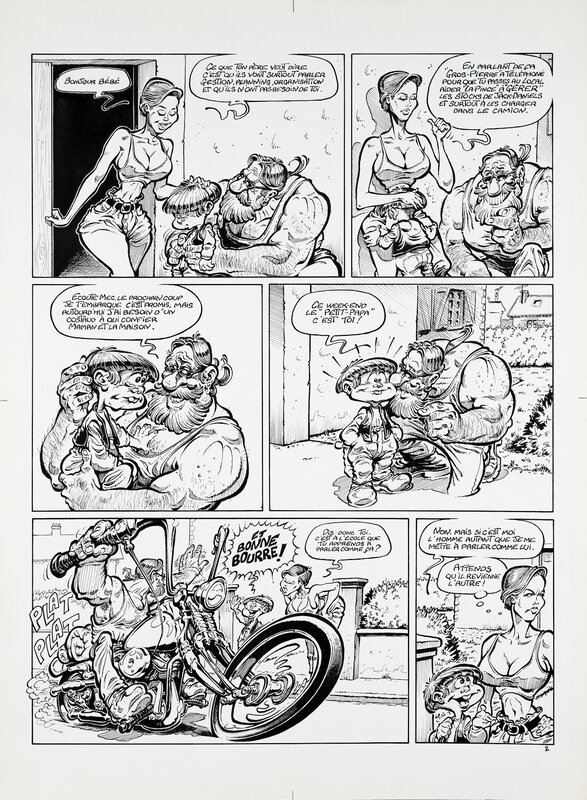 En vente - Litteul Kevin par Coyote - Planche originale