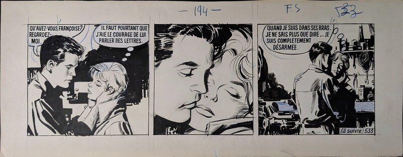 Paul Gillon, Jacques Gall, François Gall, 13 rue de l'Espoir, strip n° 533 - Comic Strip