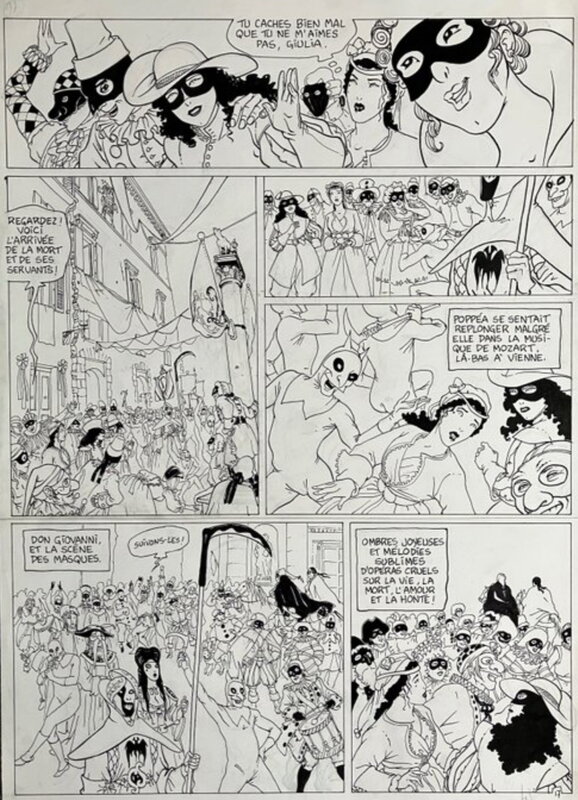Le Crépuscule des anges - Tole 2 : Le Maestro - Planche 17 - Reculé - Comic Strip