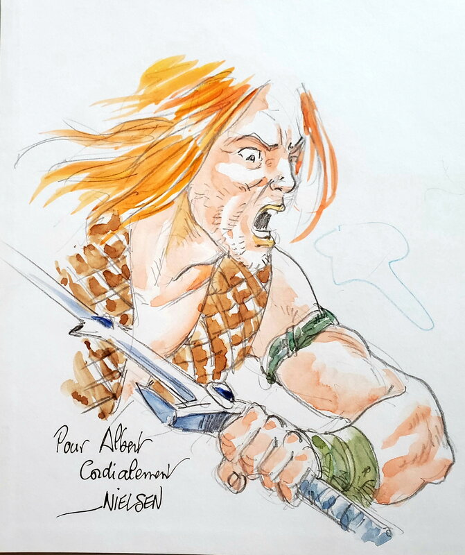 Peter Nielsen, LES TRAÎNE-TENEBRES    T1 LE PALADIN, LE GUEUX ET LA SORCIERE - Dédicace