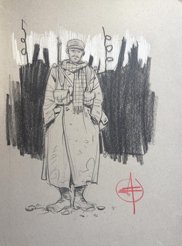 Agosto - Illustration originale