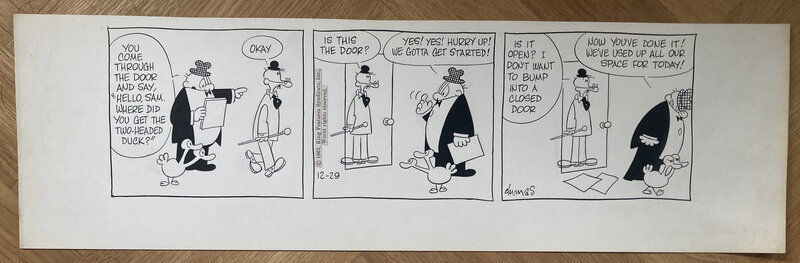Mort Walker, Sam's Strip daily 1961 - Planche originale