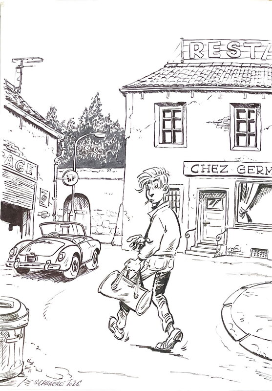 For sale - La panne by Serge Carrère - Comic Strip