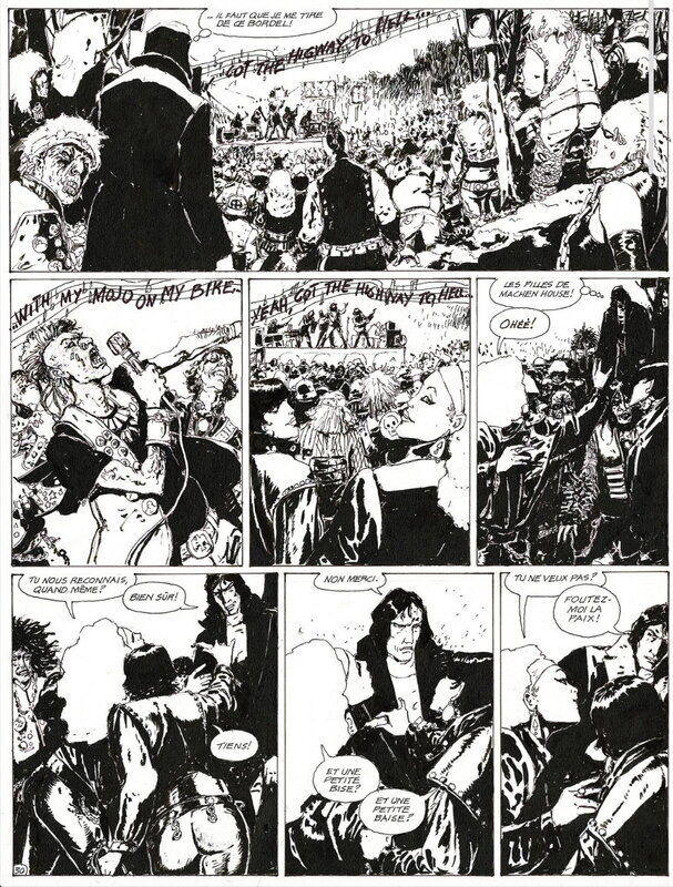 Philippe Marcelé, Rodolphe, Alluard, Gothic - Tome 4 : Machen House - Planche 30 - Marcelé - Planche originale