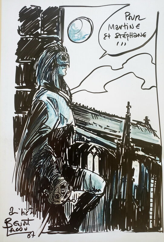 Benoît Lacou, HAUTECLAIRE  T3 LE REFLET DES LAMES - Sketch