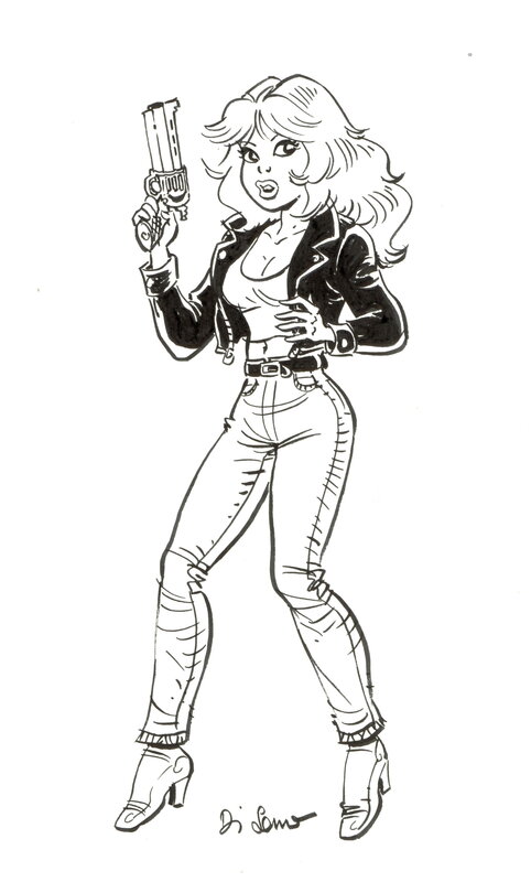 Rubine par Bruno Di Sano - Illustration originale