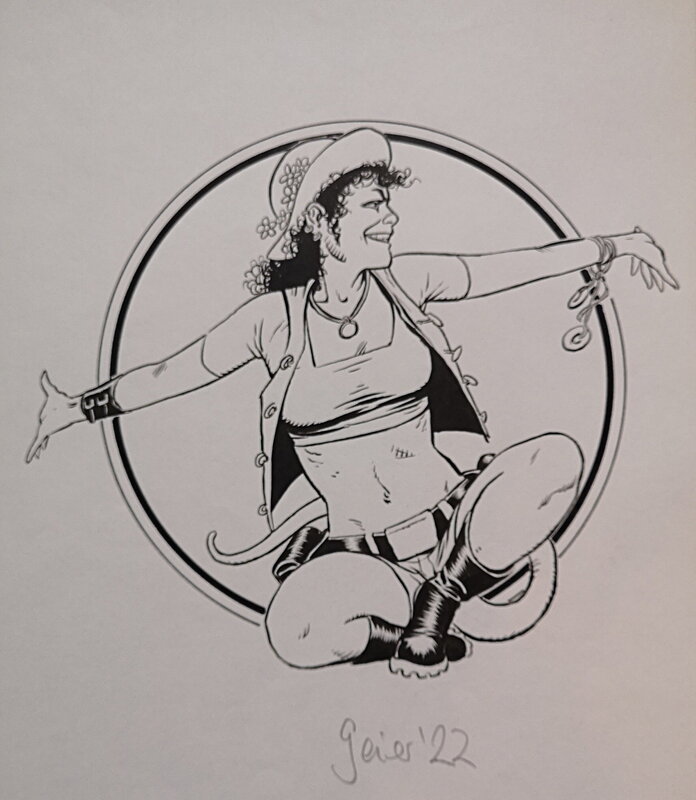 Lena Wombat par Jürgen Speh - Illustration originale