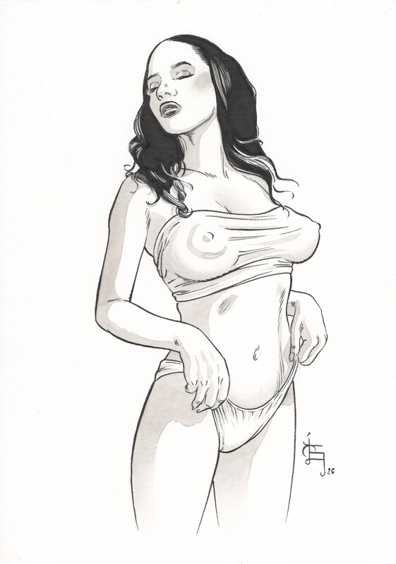 For sale - Olaf Boccère, Commission sans commanditaire - Original Illustration