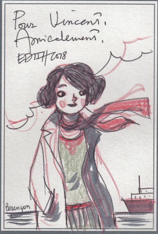 Emma G. Widford by Édith - Sketch