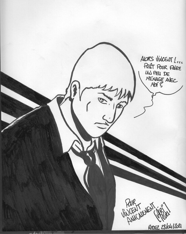 Eliott McKane par Amédée Albi - Dédicace