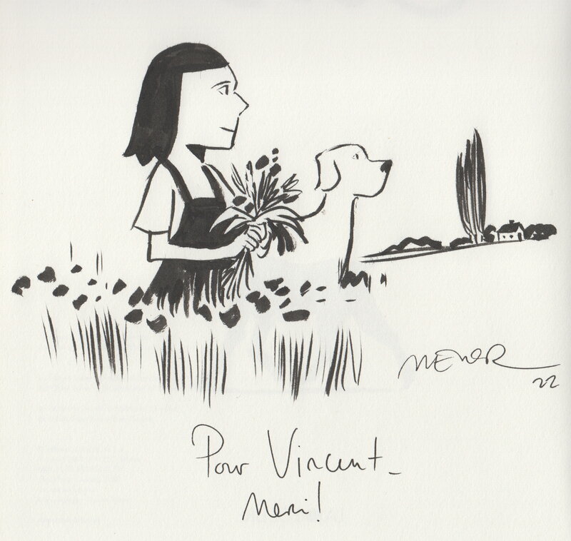 Elise par Fabian Menor - Dédicace