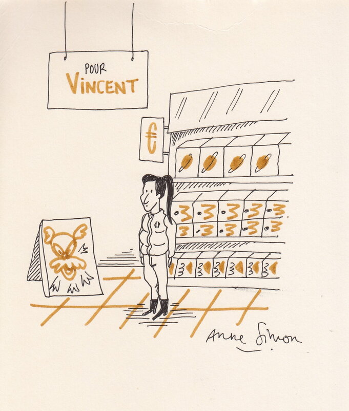 Encaisser par Anne Simon - Dédicace