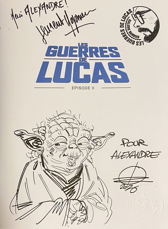 Renaud Roche, Les guerres de Lucas - Dédicace