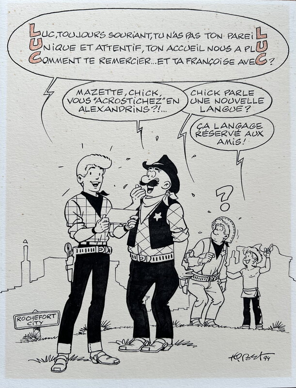 Chick Bill by Tibet - Comic Strip