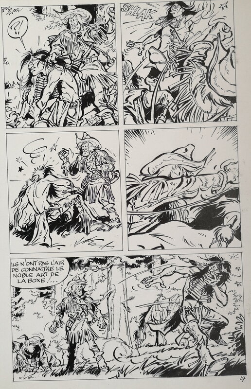 Buddy Longway by Derib - Comic Strip