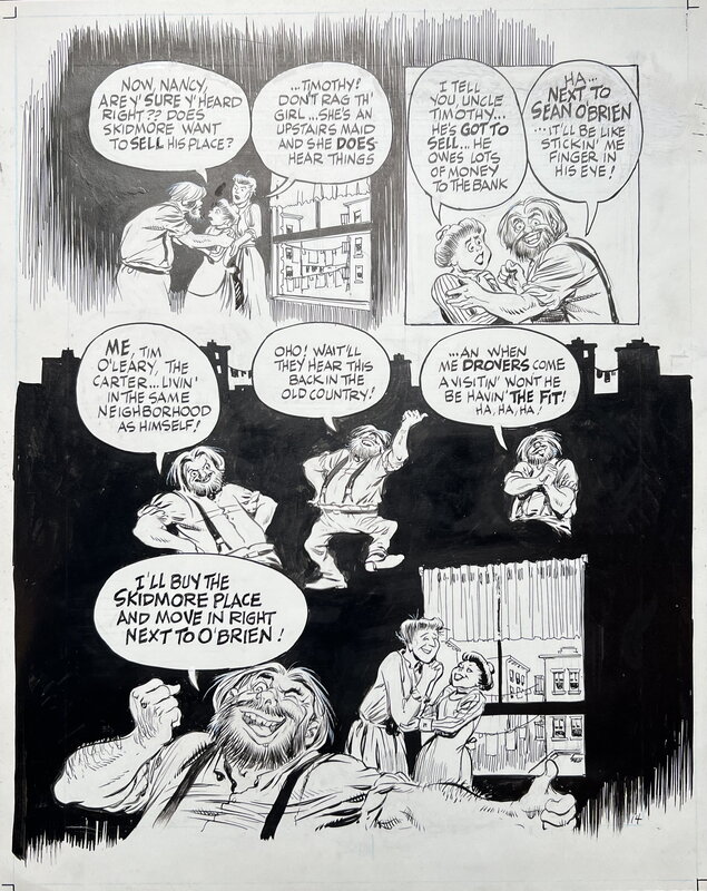 Dropsie Avenue by Will Eisner - Comic Strip