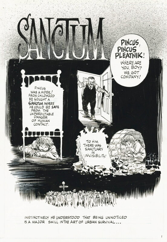 Sanctum by Will Eisner - Comic Strip