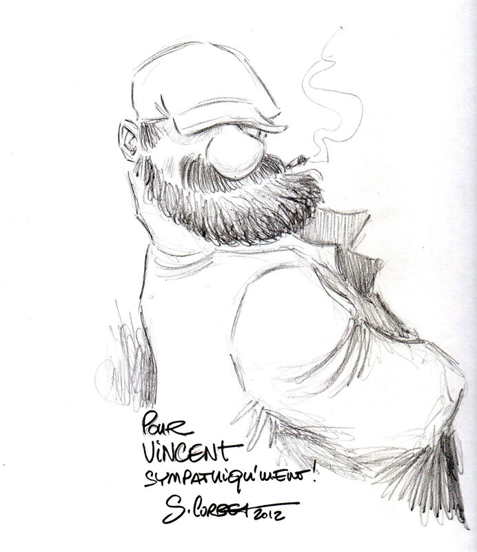 Fanch Karadec par Sebastien Corbet - Dédicace