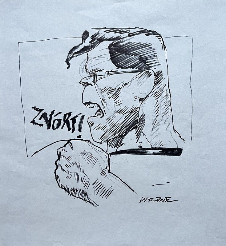 Ranxerox par Liberatore - Dédicace