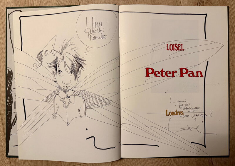 Régis Loisel, Peter Pan - La Fée clochette - Sketch