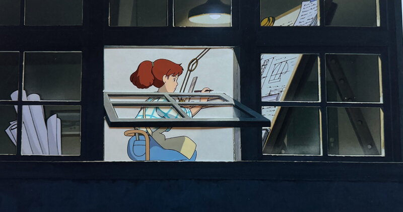 Porco Rosso by Hayao Miyazaki - Original art