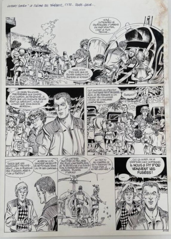 Johnny Congo by Eddy Paape - Comic Strip