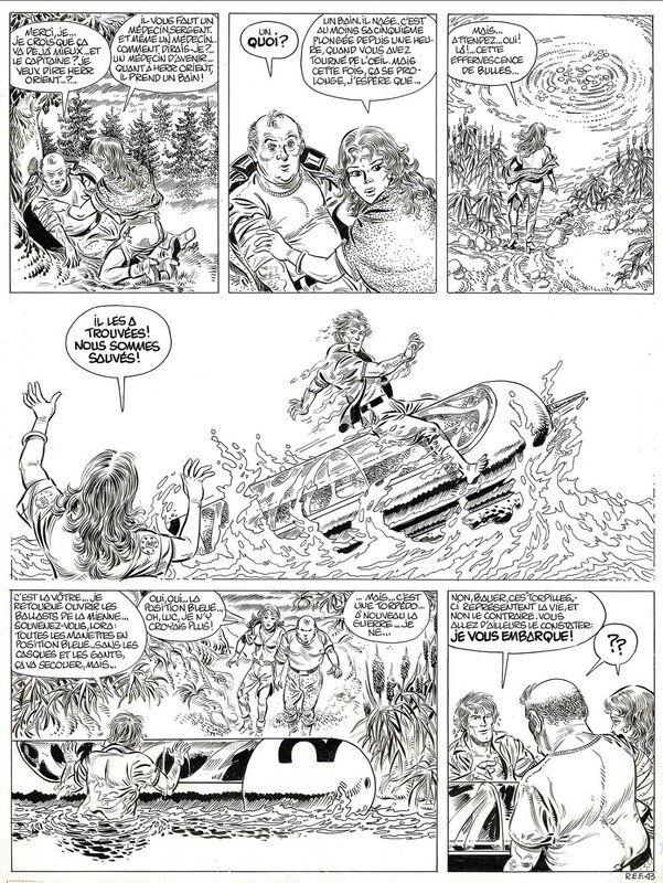 Eddy Paape, Luc Oriënt - Rendez-vous à 20 heures en enfer / Afspraak om 20 uur in de hel ... - Planche originale