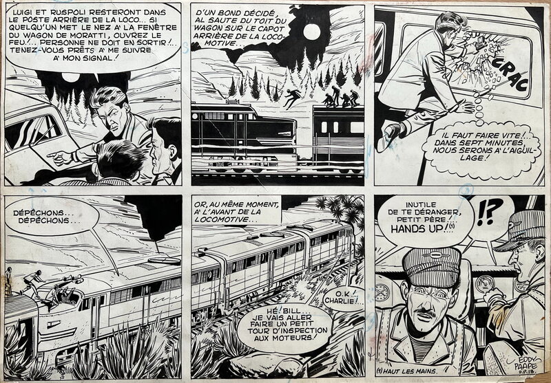 Eddy Paape, Marc Dacier - Flip Flink In de nieuwe wereld - Comic Strip