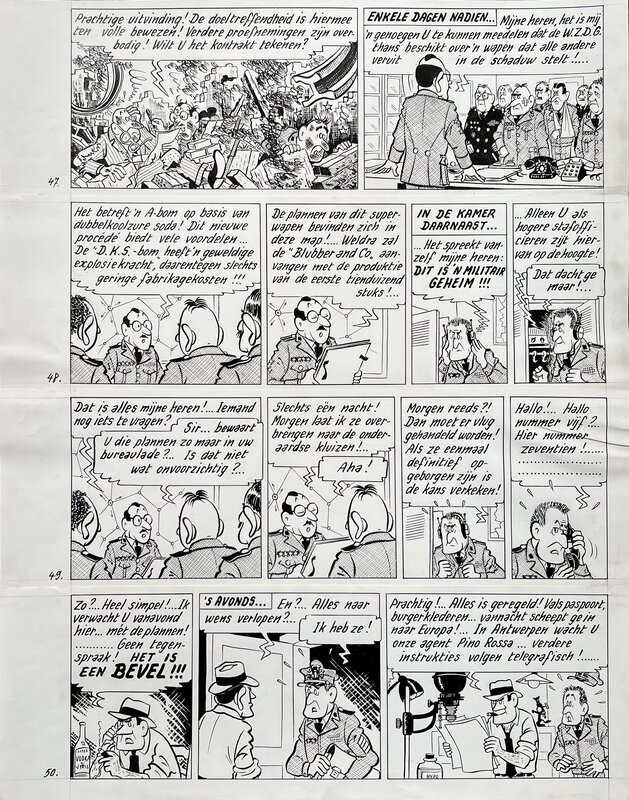 Pom, Piet Pienter en Bert Bibber - Comic Strip