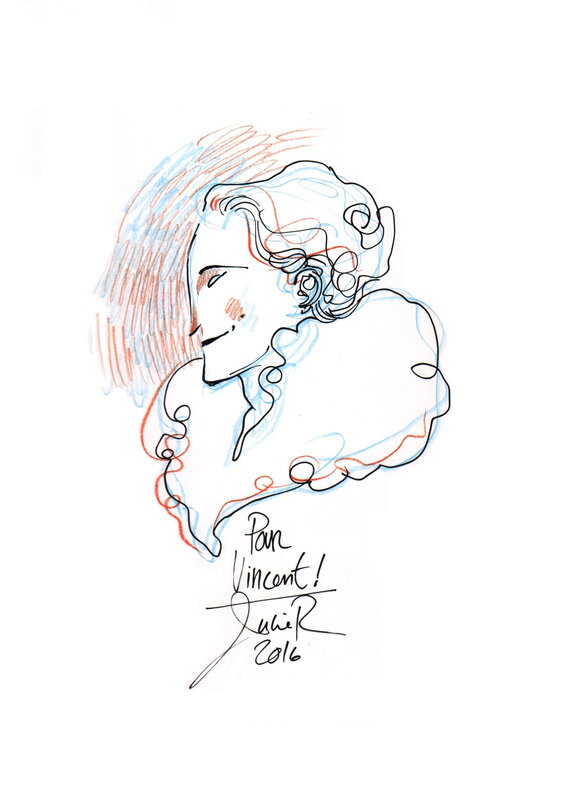 Fantomas par Julie Rocheleau - Dédicace