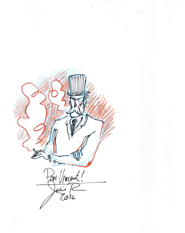 Fantomas par Julie Rocheleau - Dédicace