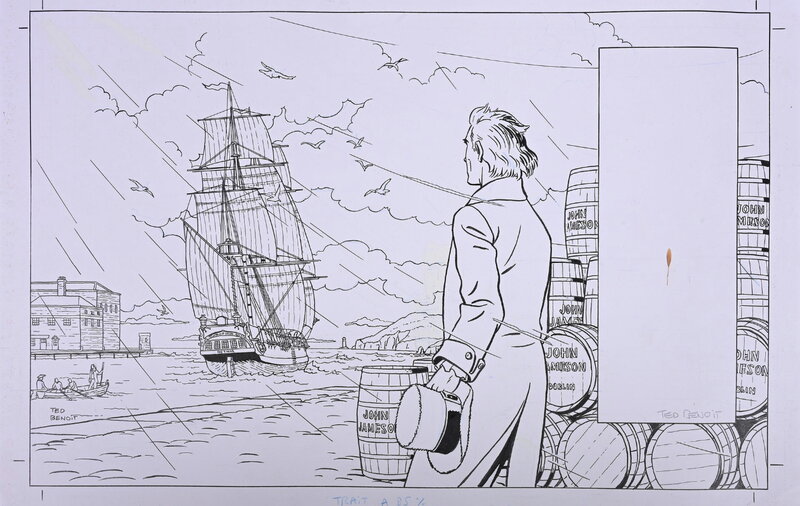Ted Benoit - Original Illustration