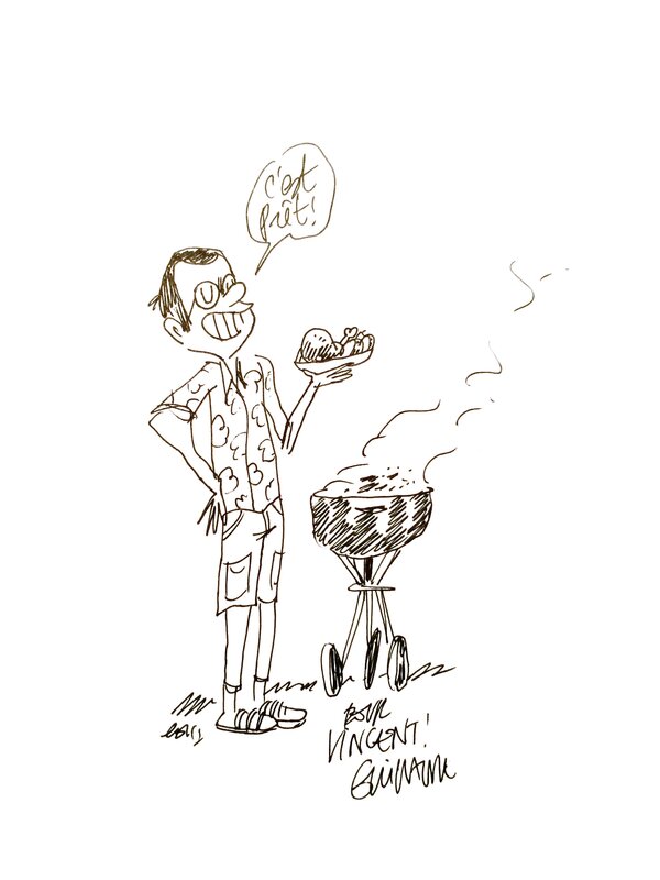 A boire et a manger by Guillaume Le Long - Sketch