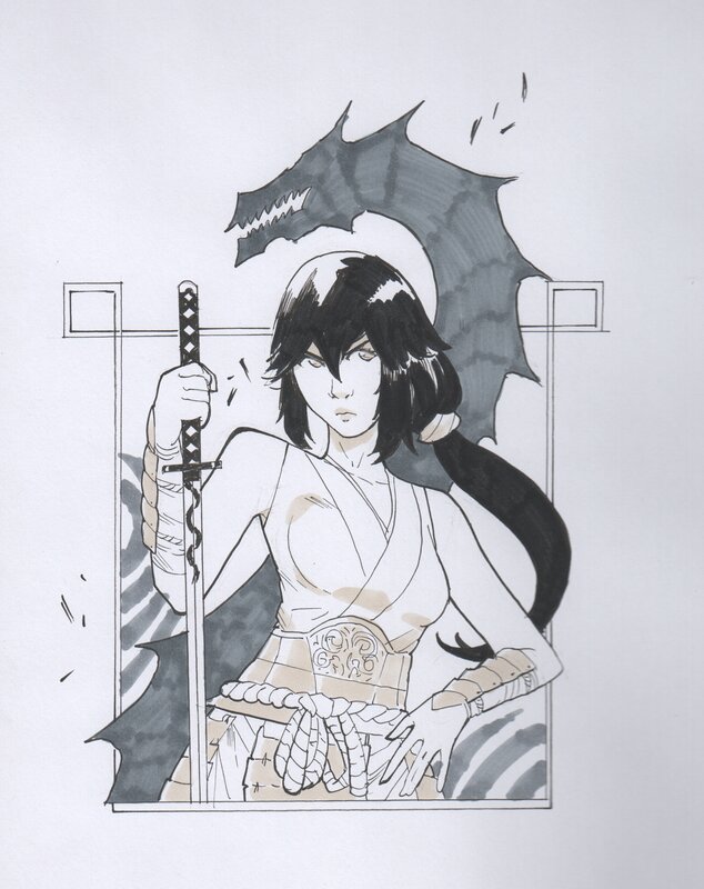 Aeka par Fabrizio Cosentino - Dédicace