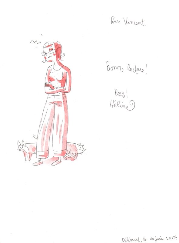 Angry Mum by Helene Becquelin - Sketch