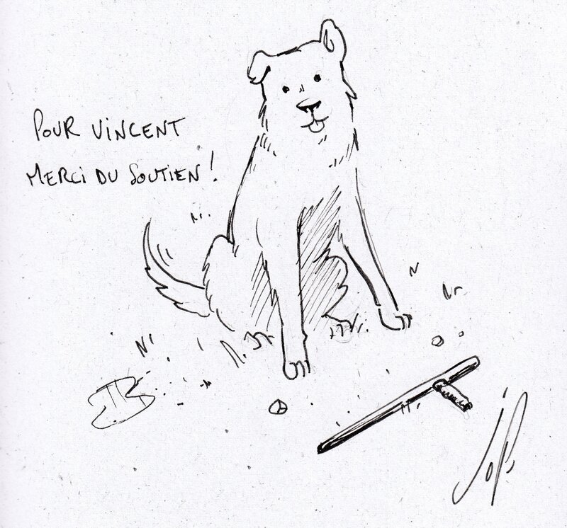 Antigone par Jop - Dédicace