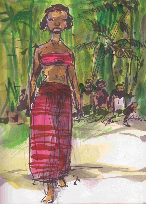 Vincent Bailly, Le rapport de Brazza - Sketch