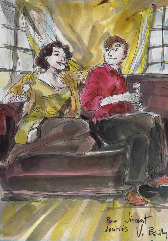 Un sac de billes by Vincent Bailly - Sketch