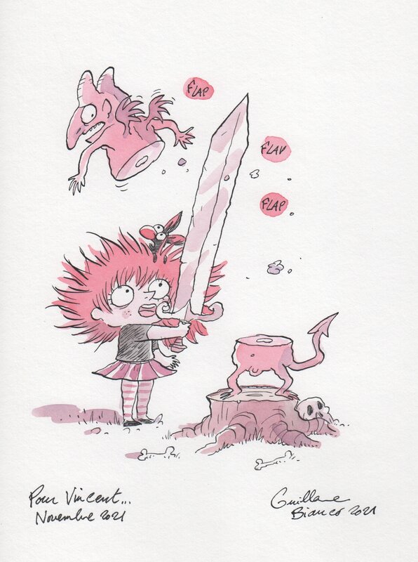 Zizi by Guillaume Bianco - Sketch