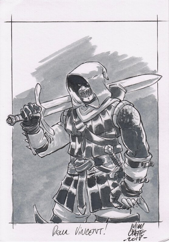 Le Bourreau par Julien Carette - Dédicace