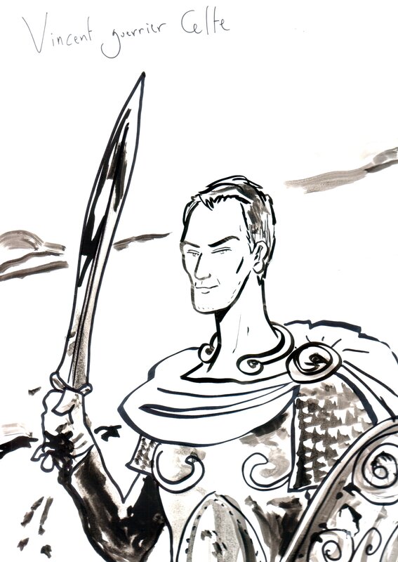 Alcibiade Didascaux by Clapat - Sketch