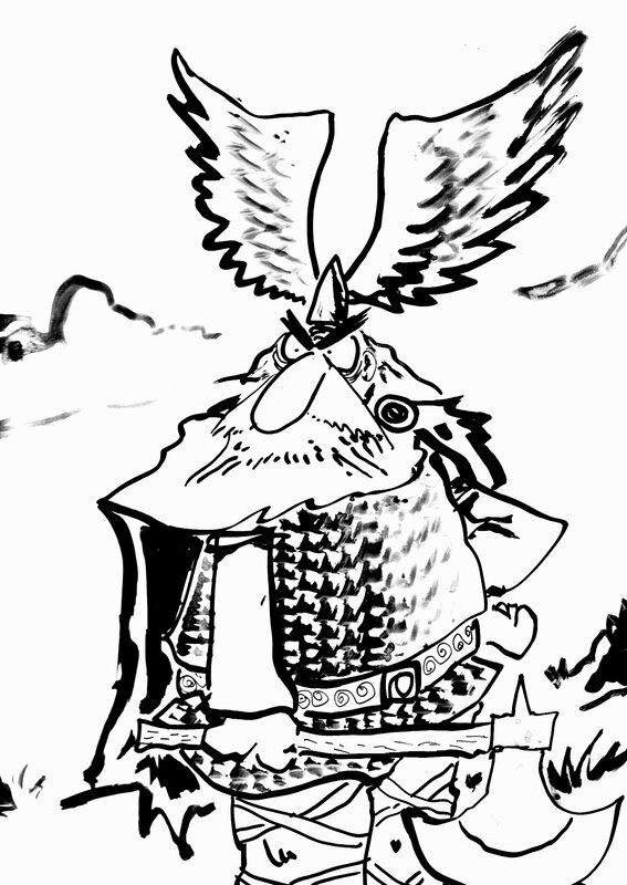 Alcibiade Didascaux by Clapat - Sketch