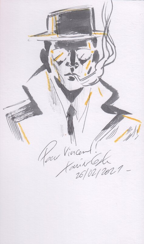 1984 par Xavier Coste - Dédicace