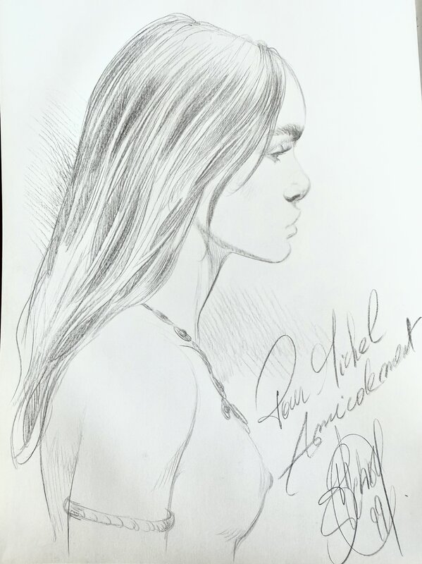 Murena t2 by Philippe Delaby - Sketch