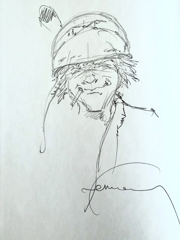 Jeremiah Le Caid par Hermann - Dédicace